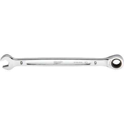 Milwaukee Metric 9 mm 12-Point Ratcheting Combination Wrench