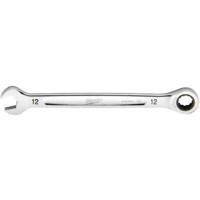 Milwaukee Metric 12 mm 12-Point Ratcheting Combination Wrench